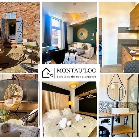 Daire Le Saint Jean, Parking Et Climatisation Montauban
